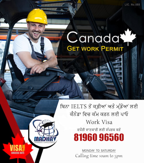 Get work permit for canada